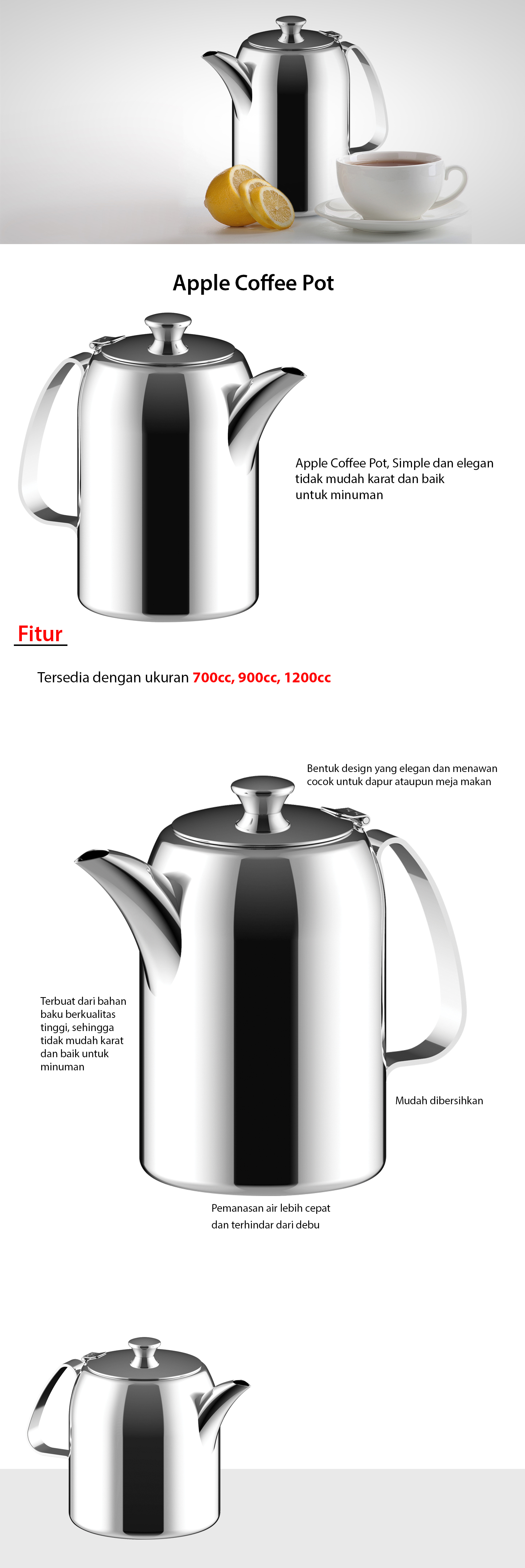 Apple Coffee Pot