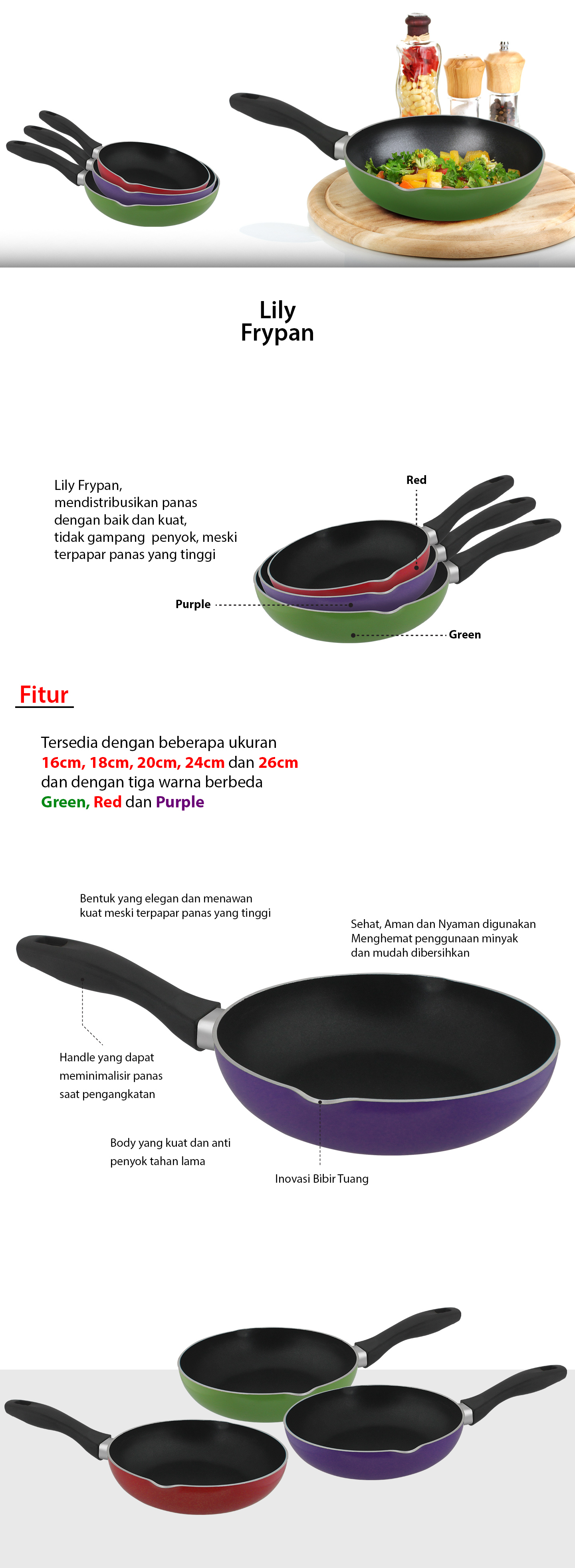 Frypan Coated Lily